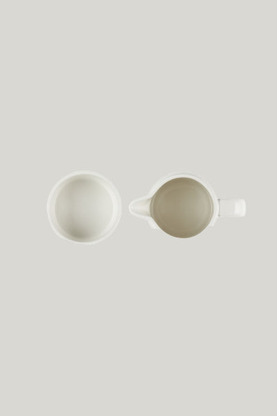 Stoneware Milk & Sugar Set - Meringue - image 3