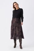 Maia Detachable Nursing Dress - Black - image 1