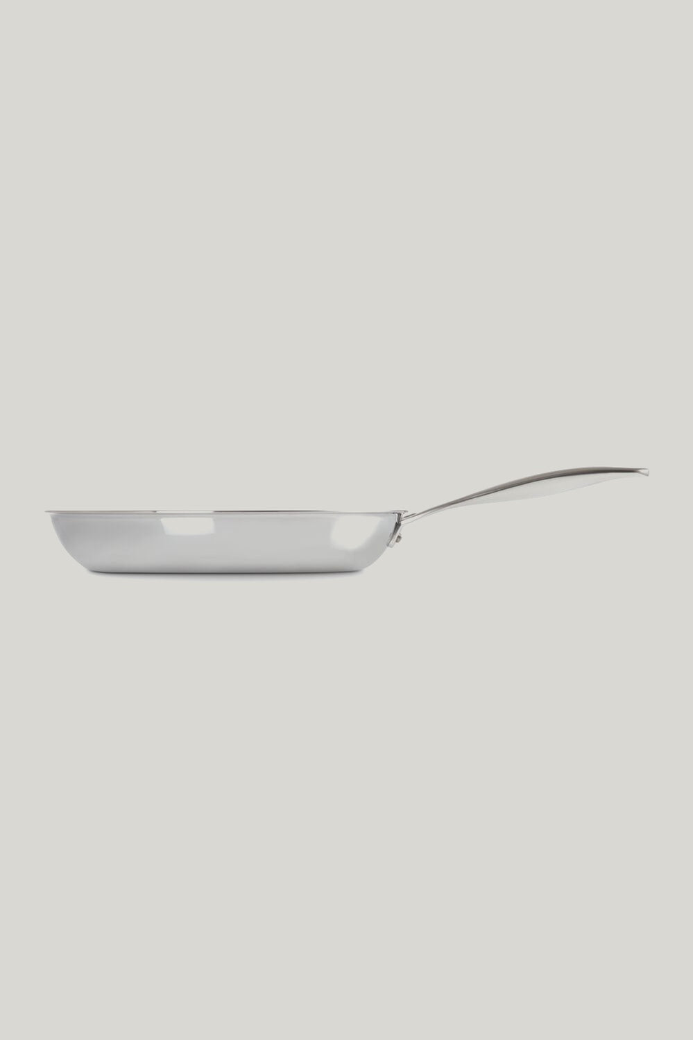 Signature Stainless Steel 3ply Uncoated Shallow Fry Pan 28cm - Stainless Steel - image 2