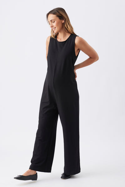 Leni Nursing Jumpsuit - Black - image 3