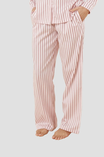 Willow Cotton Striped Pant - Pink - image 2