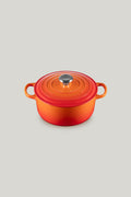 Signature Cast Iron Round Casserole 24cm - Volcanic - image 1