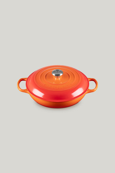 Signature Cast Iron Shallow Casserole 30cm - Volcanic - image 1