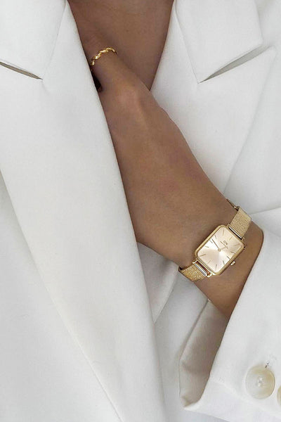 Quadro 20x26 Unitone Gold Watch - Gold - image 2