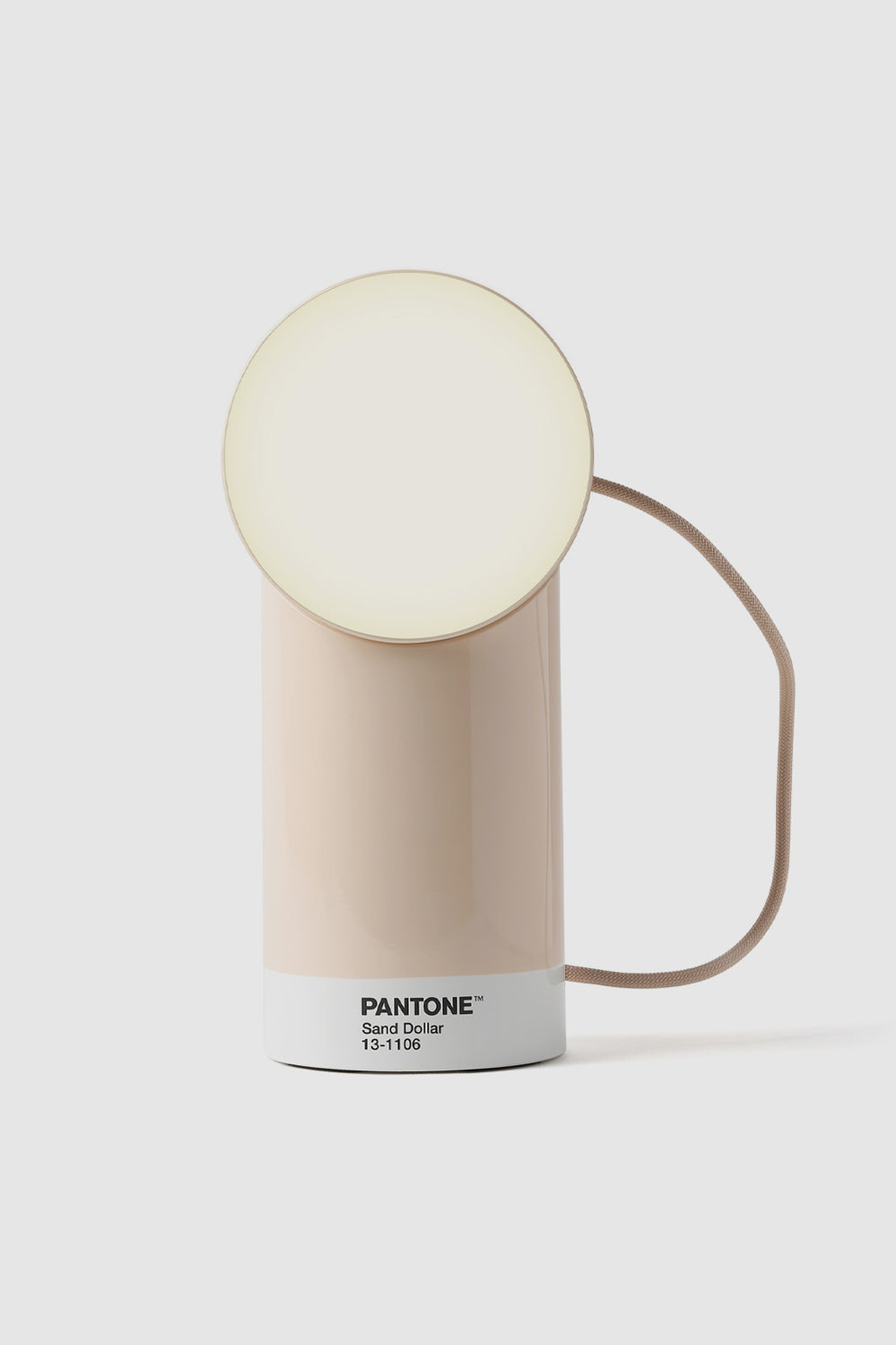 Orbe Portable Led Lamp With Moving Head Pantone - Sand - Sand - image 1