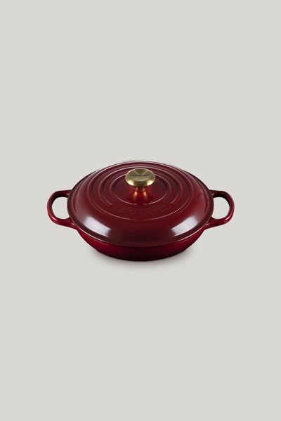Signature Cast Iron Shallow Casserole 26cm - Garnet - image 1