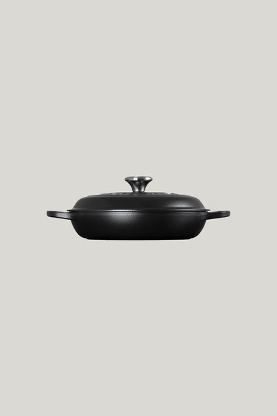 Signature Cast Iron Shallow Casserole 26cm - Matte Black - image 2