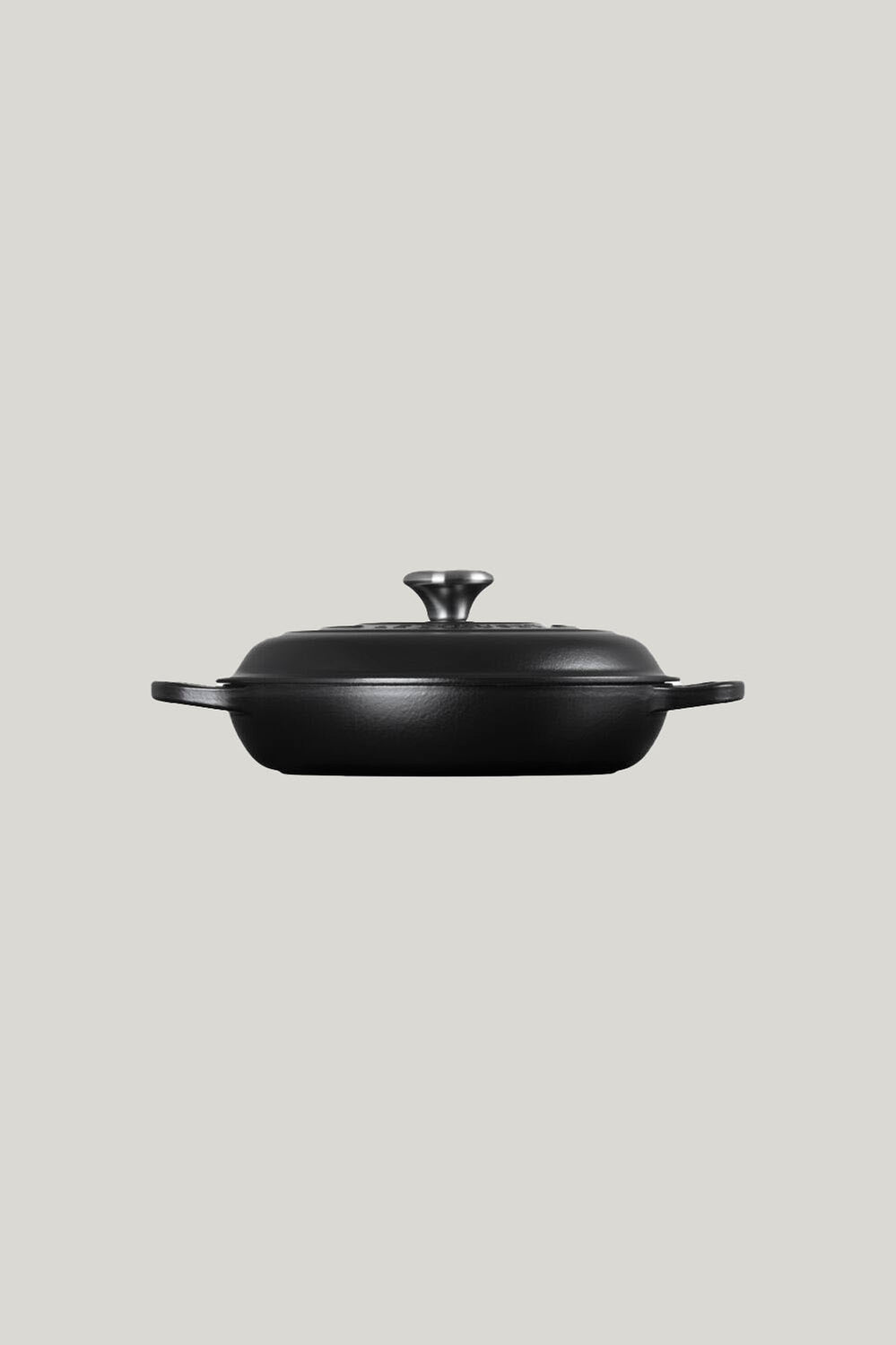 Signature Cast Iron Shallow Casserole 26cm - Matte Black - image 2