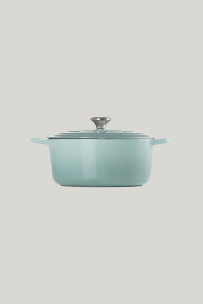Signature Cast Iron Round Casserole 28cm - Sea Salt - image 2