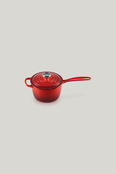 Signature Cast Iron Saucepan 16cm - Cerise - image 1