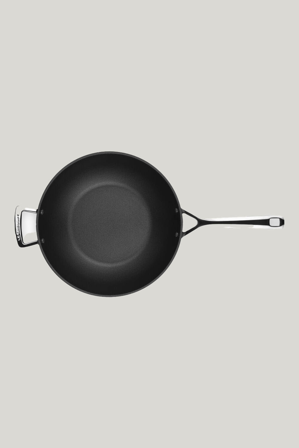 Toughened Non Stick Stir Fry Pan 30cm - NO COLOUR - image 3