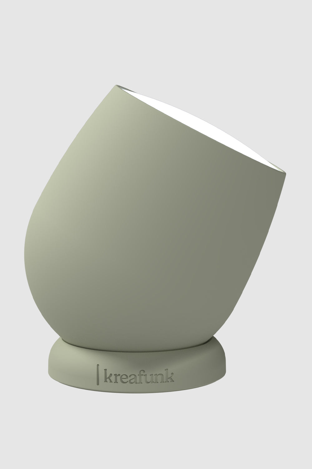 Beam Portable Rechargeable Touch Lamp - Dusty Olive - Green - image 3