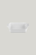 Stoneware Heritage Rectangular Dish 26cm - White - image 1