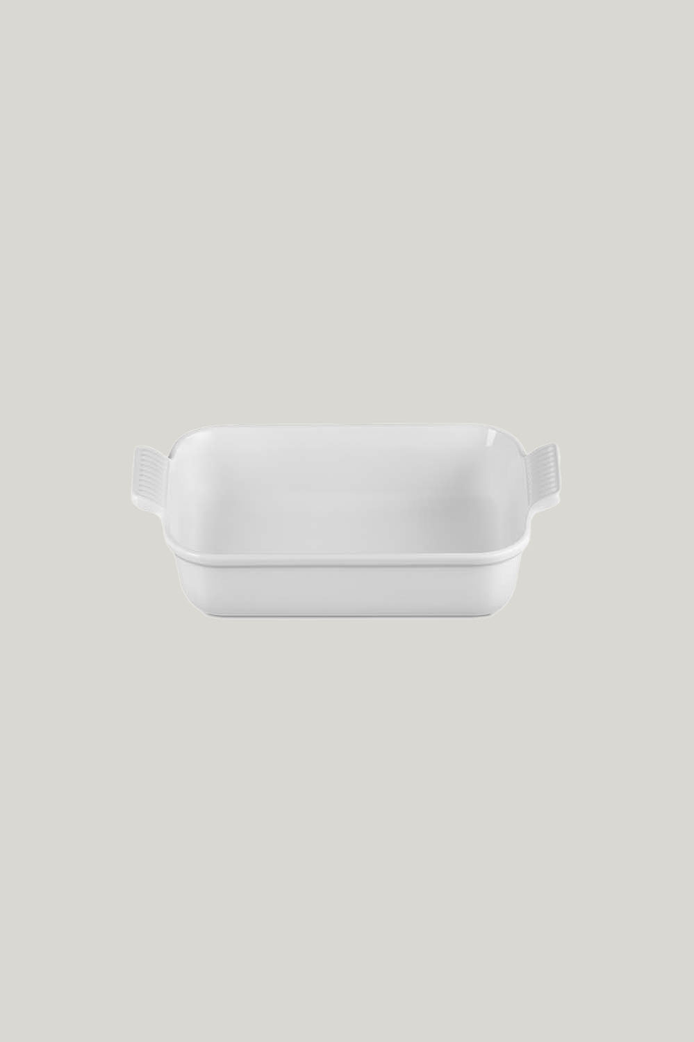 Stoneware Heritage Rectangular Dish 26cm - White - image 1