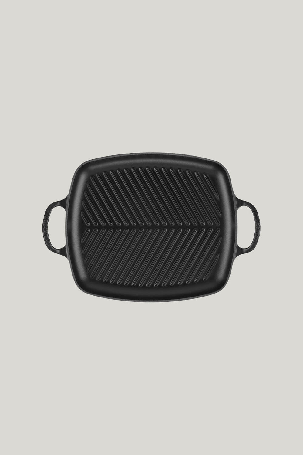 Signature Cast Iron Rectangular Grill 30*26cm - Matte Black - image 3