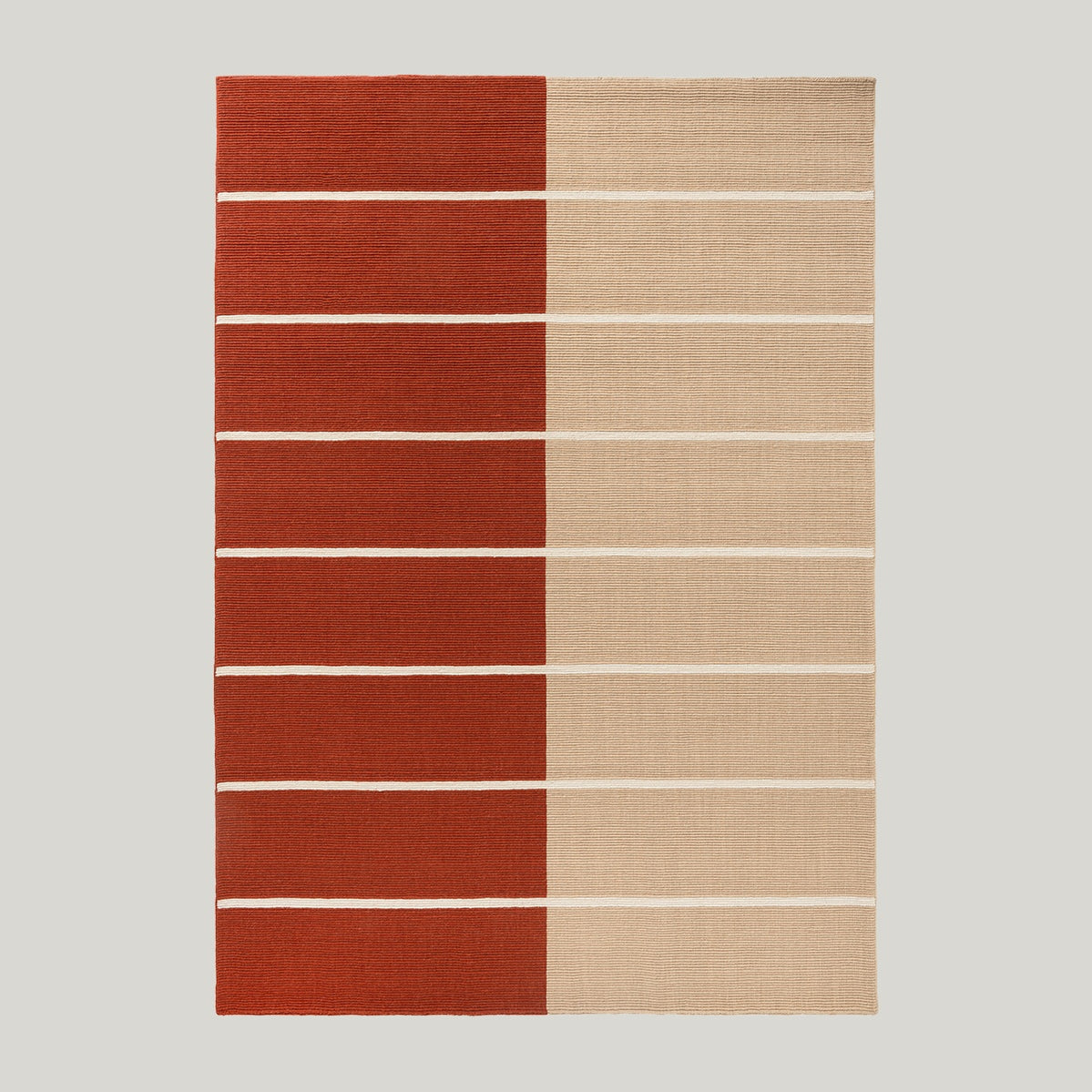 Tiibet Burnt Orange Rug 240x170cm - Burnt Rust - image 1