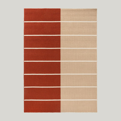 Tiibet Burnt Orange Rug 240x170cm - Burnt Rust - image 1