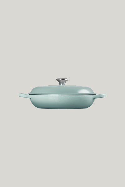Signature Cast Iron Shallow Casserole 30cm - Sea Salt - image 2