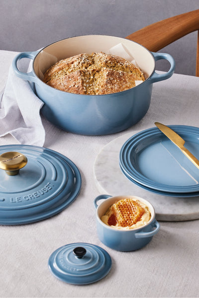 Signature Cast Iron Round Casserole 24cm - Chambray - image 3