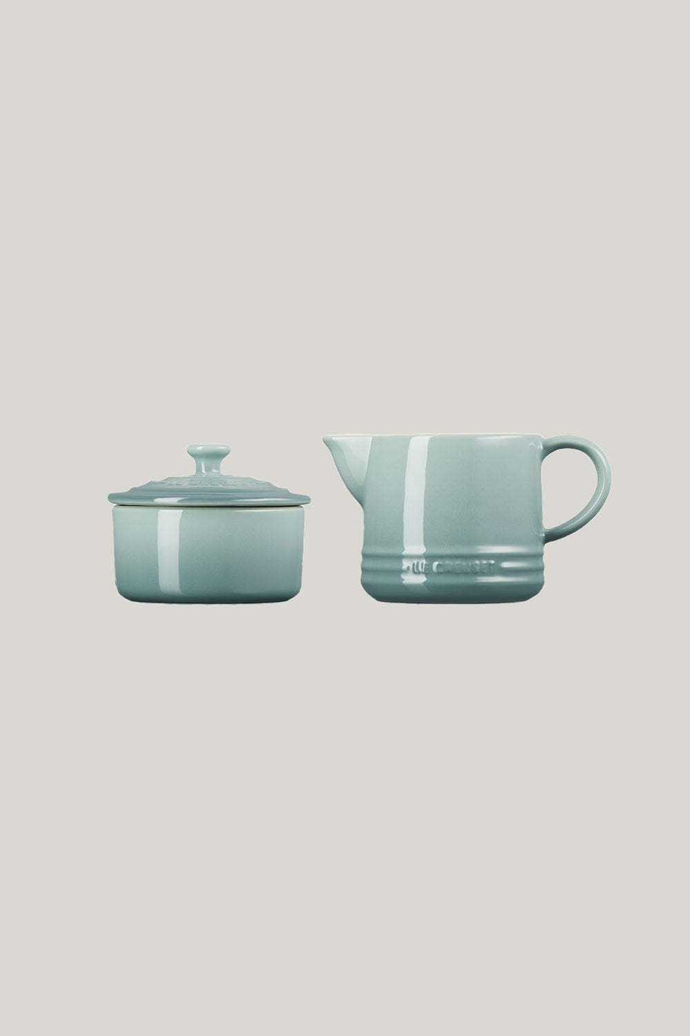 Stoneware Milk & Sugar Set - Sea Salt - image 2