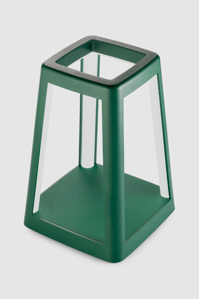 Lantern Portable Lamp With Built-in Wireless Charger - Green - Green - image 1