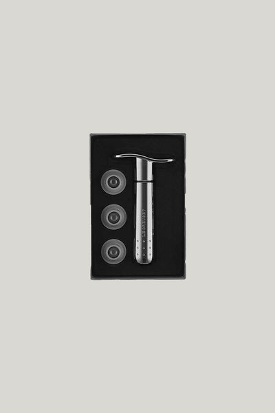 Metal Wine Pump And Stoppers Wa 137 - Black Nickel - image 3