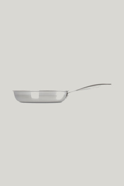 3ply Stainless Steel Uncoated Frying Pan 24cm - Stainless Steel - image 2