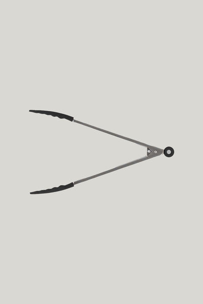 Stainless Steel Tongs 30cm - Matte Black - image 3