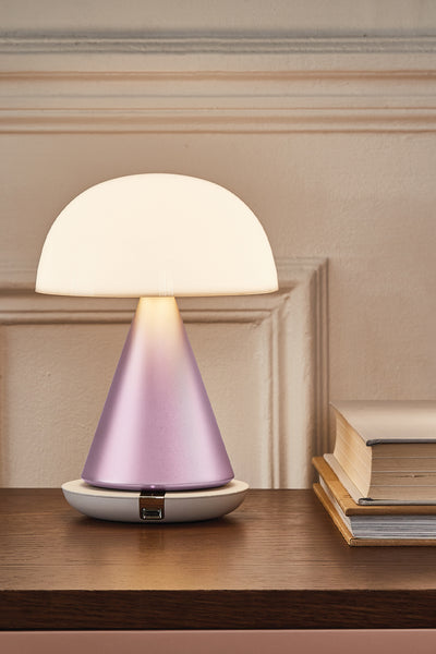 Mina L Large Portable Led Lamp - Pink - Pink - image 4