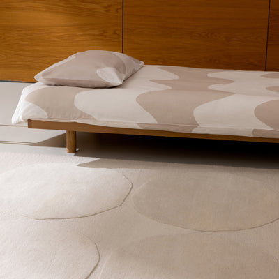 Isot Kivet Natural White Rug 200x140cm - Cream - image 2