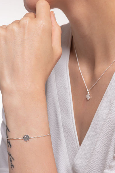 Clover Bracelet In Silver - Silver - image 2
