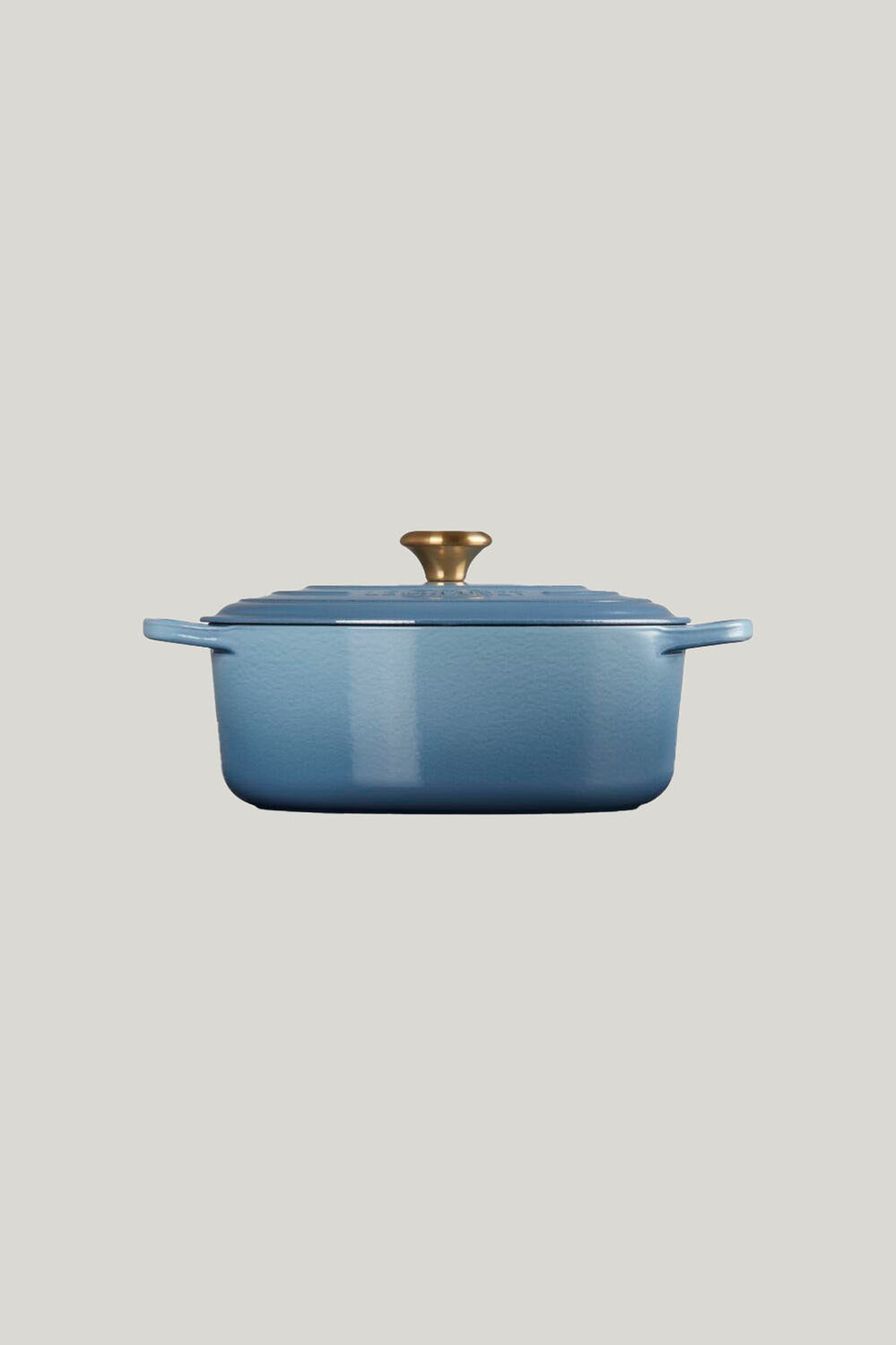 Signature Cast Iron Oval Casserole 29cm - Chambray - image 2