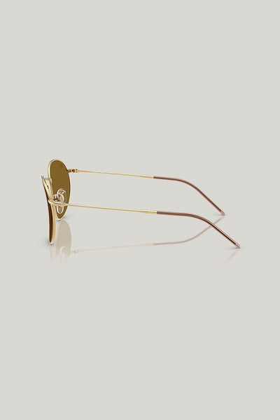 ROUND REVERSE Polarised - Gold - image 3