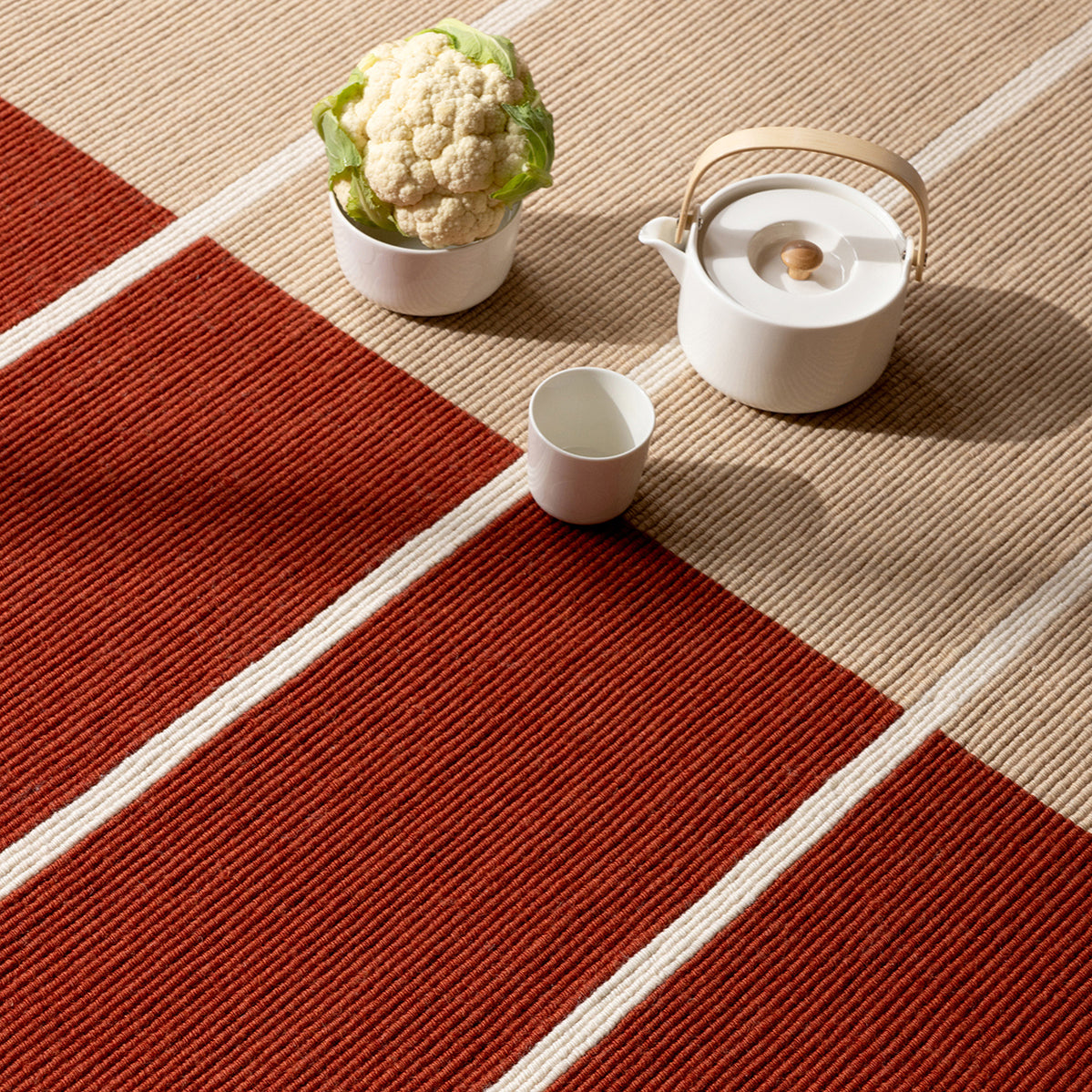 Tiibet Burnt Orange Rug 200x140cm - Burnt Rust - image 4