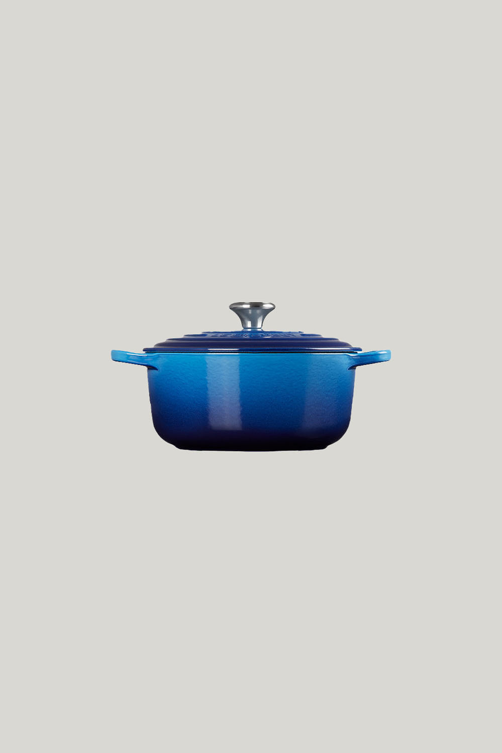 Signature Cast Iron Round Casserole 20cm - Azure Blue - image 2