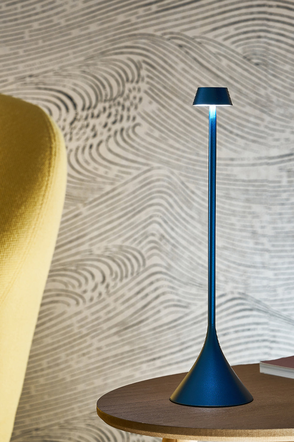 Steli Shade Infinitely Pairable Table Lamp - Blue - Blue - image 4