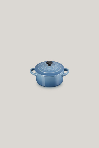 Stoneware Mini Cocotte 10cm - Chambray - image 1