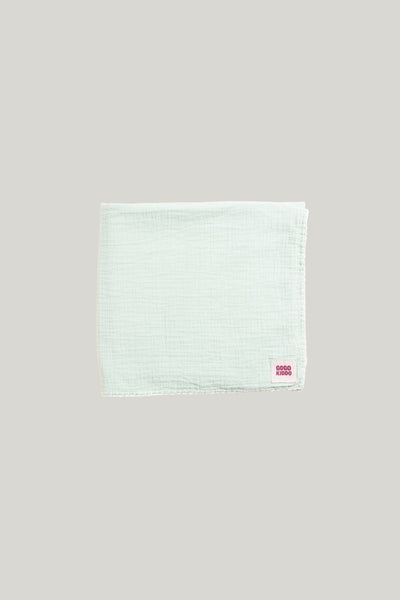 Light And Breathable Muslin Swaddle Wrap - Sage/ivory - Sage - image 1