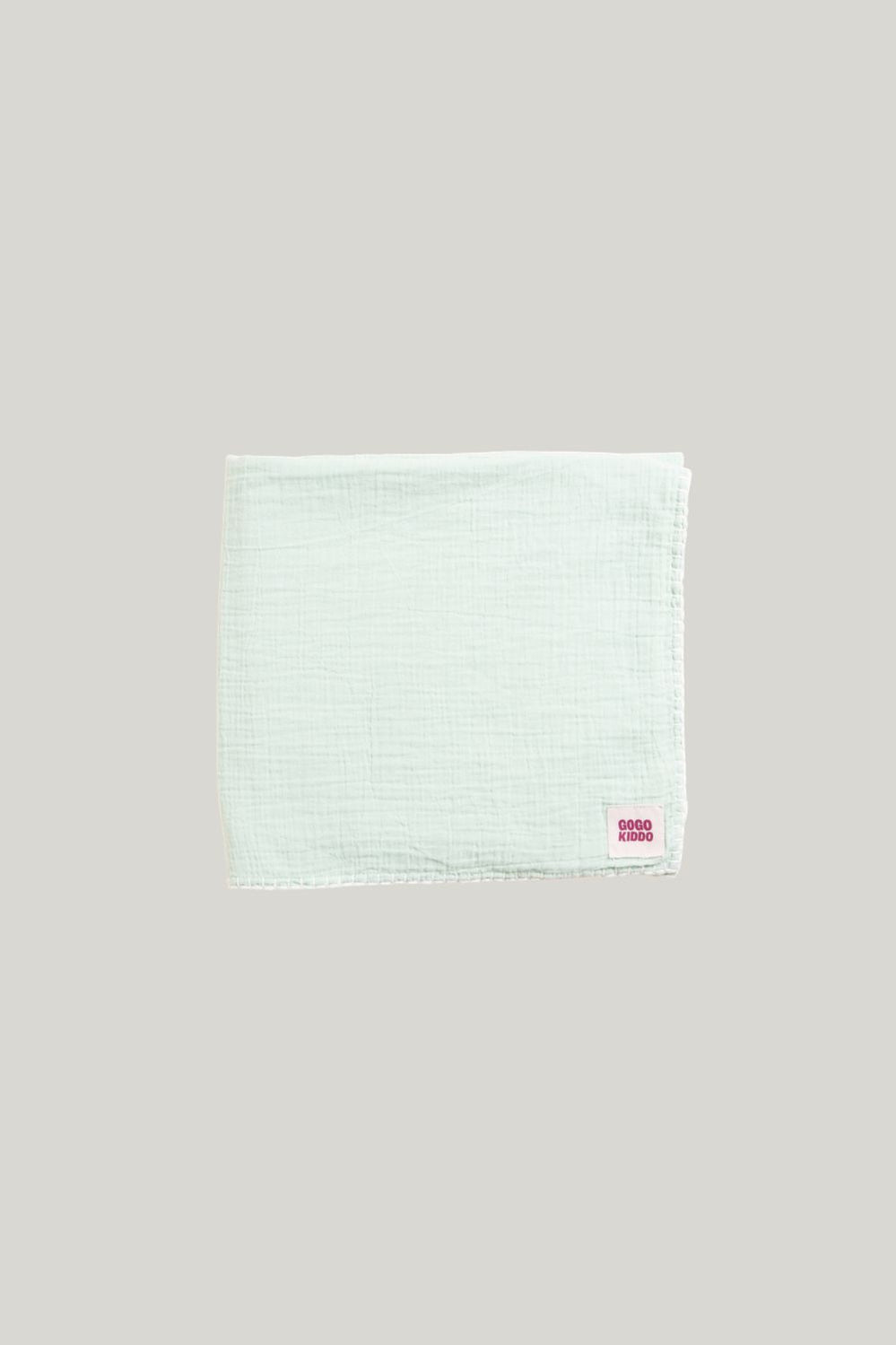 Light And Breathable Muslin Swaddle Wrap - Sage/ivory - Sage - image 1