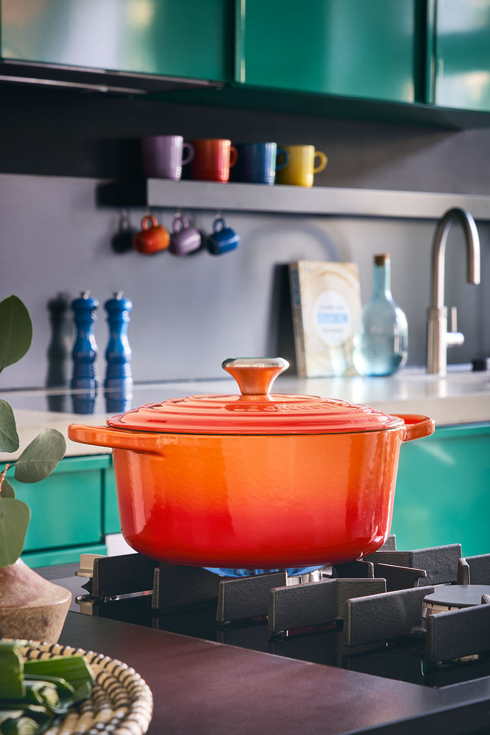 Signature Cast Iron Round Casserole 20cm - Volcanic - image 3