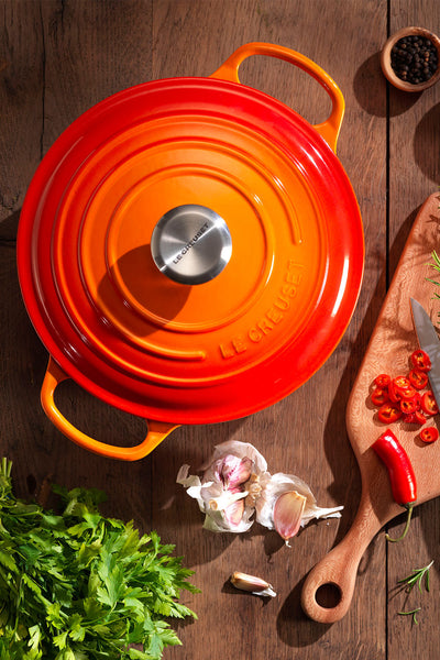 Signature Cast Iron Round Casserole 26cm - Volcanic - image 3