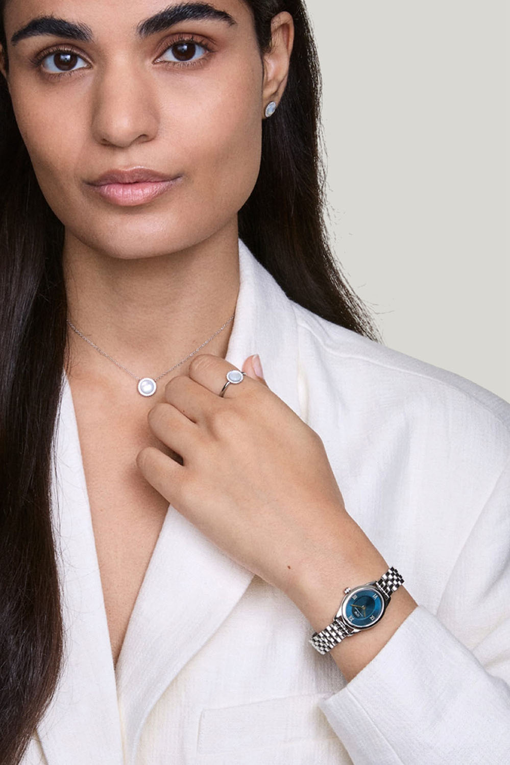 Ophelia Mini Arctic Silver Watch - Silver - image 2