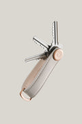 Leather Key Organiser - Stone Grey - image 1