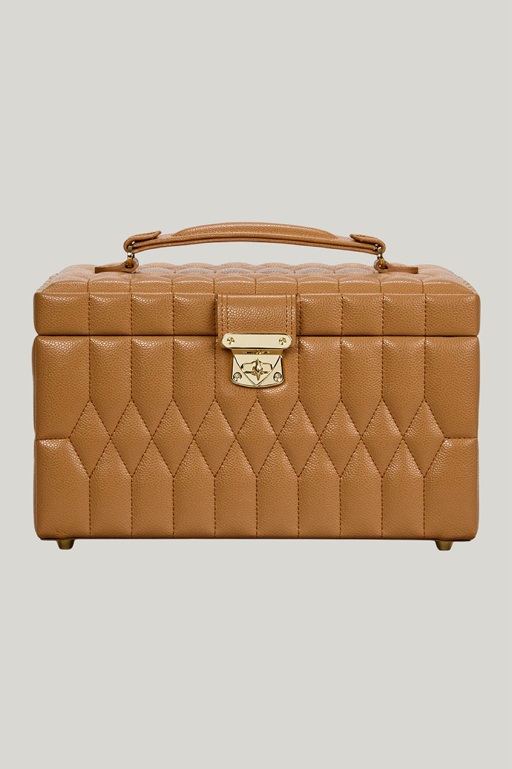 Lauren Medium Jewellery Box Caramel - Caramel - image 2