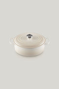Signature Cast Iron Oval Casserole 29cm - Meringue - image 1