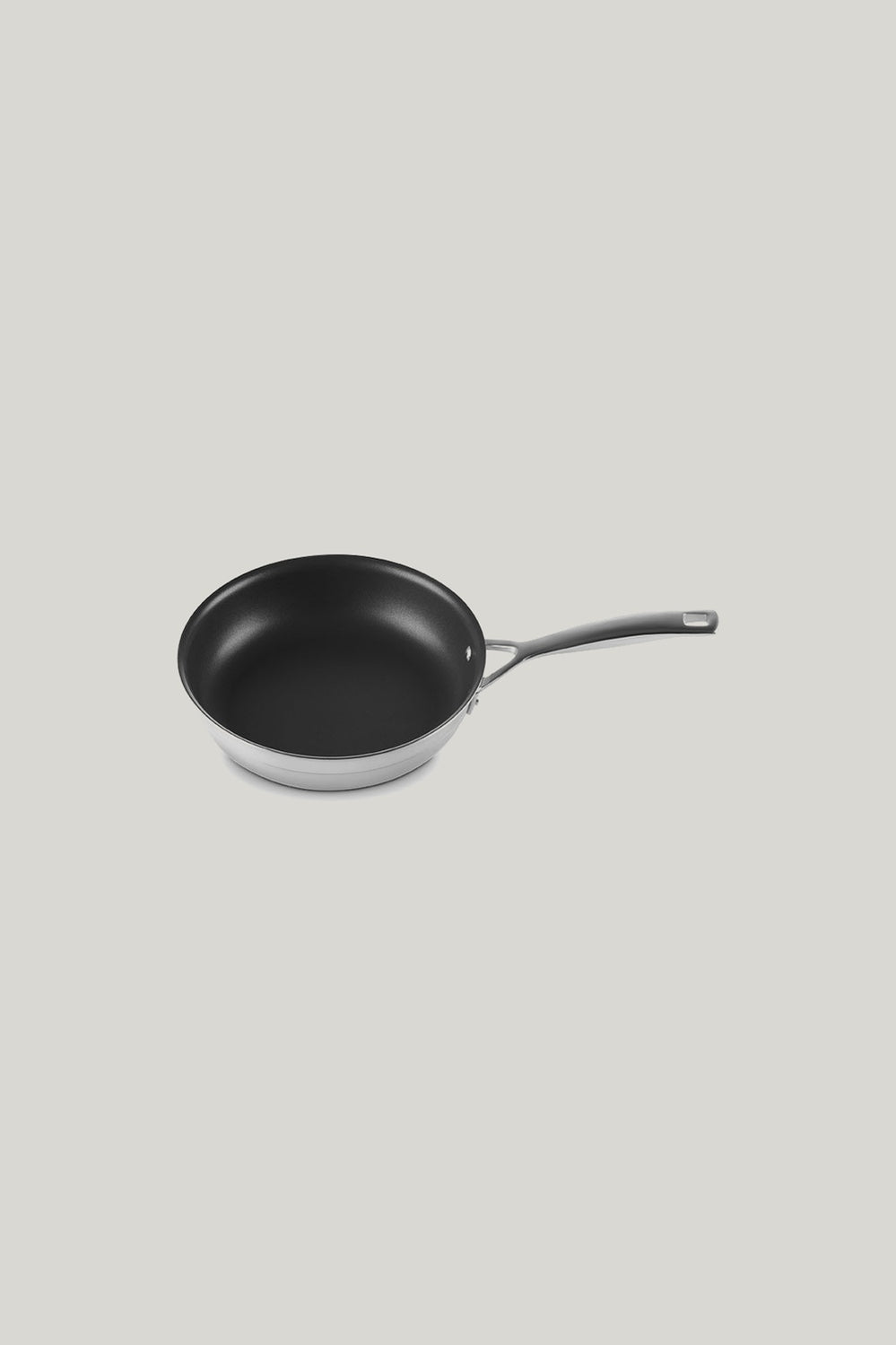 3ply Stainless Steel Non Stick 2piece Frypan Set 24/28cm - Stainless Steel - image 2