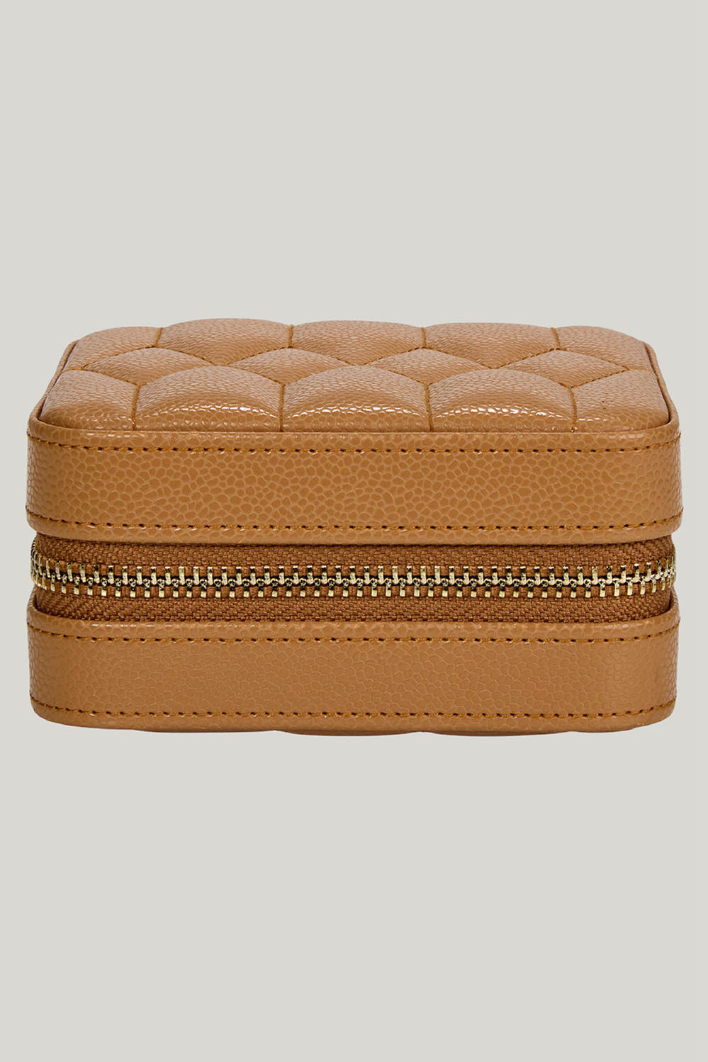 Lauren Zip Travel Case Caramel - Caramel - image 2