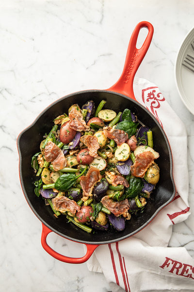 Signature Cast Iron Round Skillet 30cm - Cerise - image 3