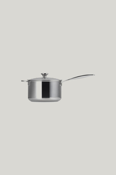 Signature Stainless Steel 3ply Saucepan With Lid 20cm - Stainless Steel - image 2
