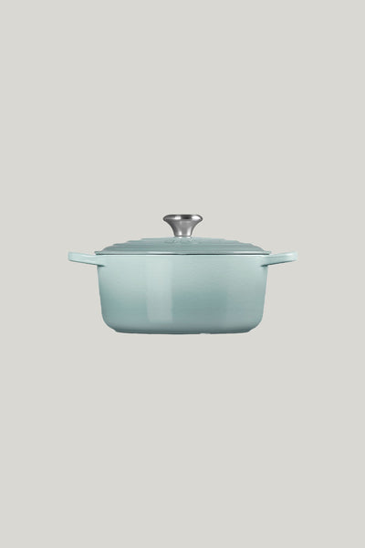 Signature Cast Iron Round Casserole 24cm - Sea Salt - image 2